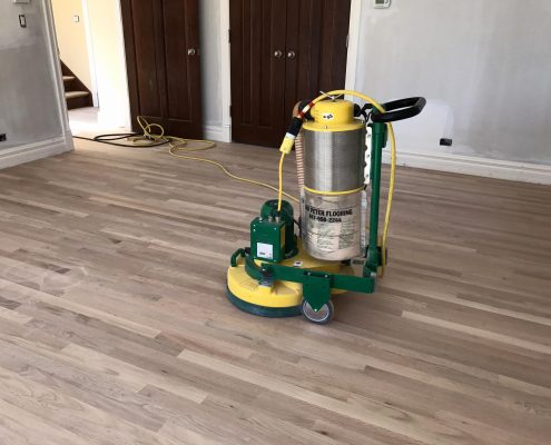 Hardwood floor installation in Winnetka
